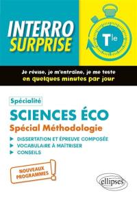 Spécialité sciences éco, terminale : spécial méthodologie : nouveaux programmes