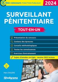 Surveillant pénitentiaire : tout-en-un, cat. C : 2024