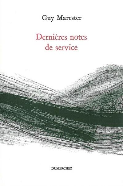 Dernières notes de service