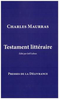 Testament littéraire