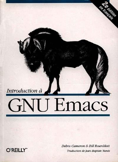 Introduction à GNU Emacs