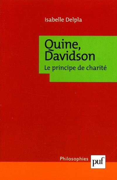 Quine, Davidson : le principe de charité