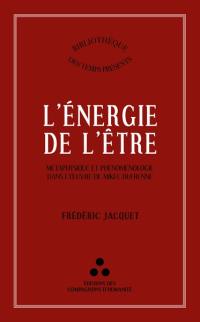 L'énergie de l'être : métaphysique et phénoménologie dans l'oeuvre de Mikel Dufrenne