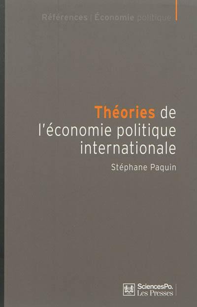 Théories de l'économie politique internationale : cultures scientifiques et hégémonie américaine