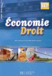 Economie droit terminale professionnelle BEP