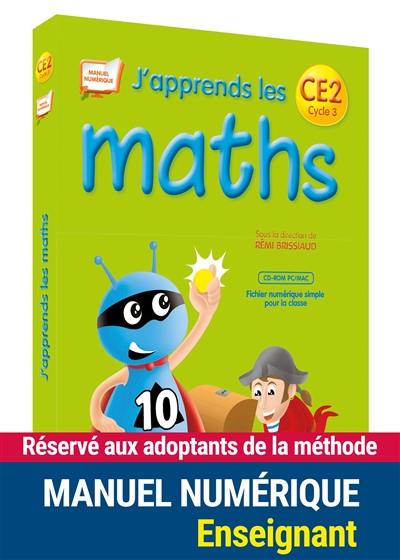 J'apprends les maths, CE2 cycle 3 : manuel numérique enseignant