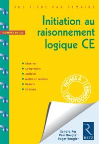 Initiation au raisonnement logique CE1-CE2