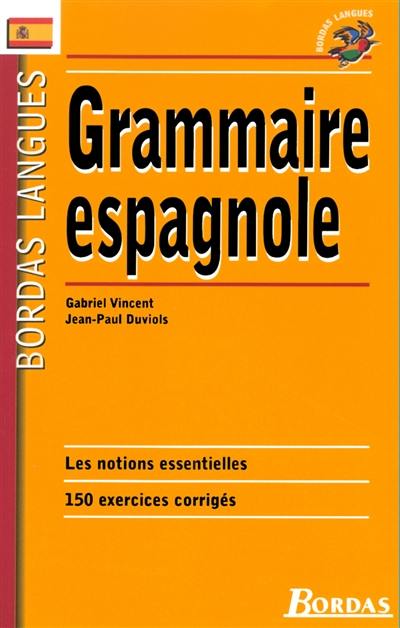 Grammaire espagnole