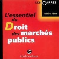 L'essentiel du droit des marchés publics