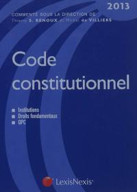 Code constitutionnel 2013