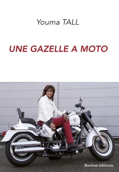 Une gazelle à moto