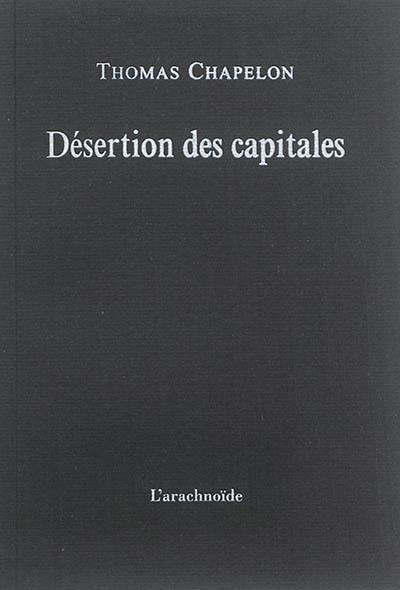 Désertion des capitales