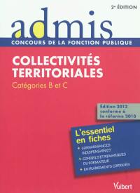 Collectivités territoriales : catégories B et C