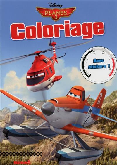 Planes 2 : coloriage