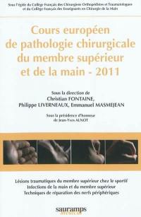 Cours européen de pathologie chirurgicale du membre supérieur et de la main, 2010