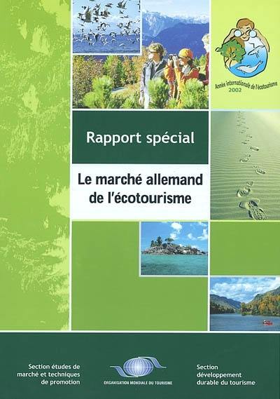 Le marché allemand de l'écotourisme