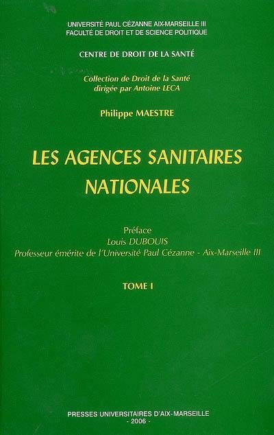 Les agences sanitaires nationales