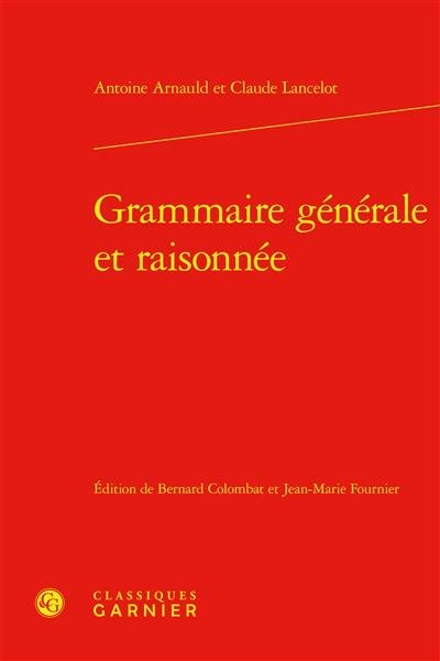 Grammaire générale et raisonnée