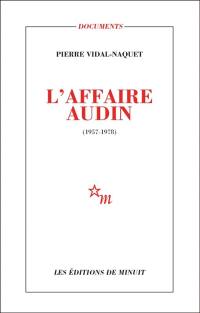 L'affaire Audin : 1957-1978