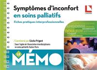 Symptômes d'inconfort en soins palliatifs : fiches pratiques interprofessionnelles