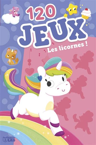 120 jeux : les licornes !