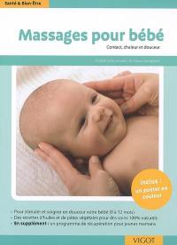 Massages pour bébé : contact, chaleur et douceur