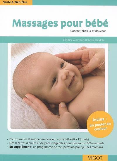 Massages pour bébé : contact, chaleur et douceur