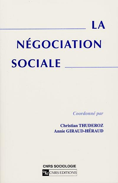 La négociation sociale