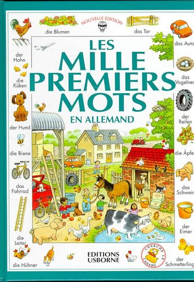 Les mille premiers mots en allemand