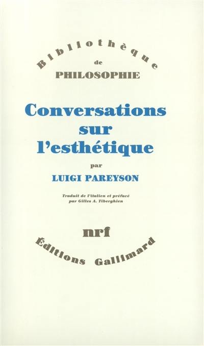 Conversations sur l'esthétique