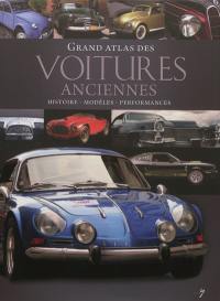 Grand atlas des voitures anciennes : histoire, modèles, performances