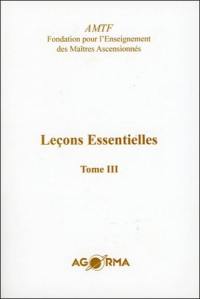 Leçons essentielles. Vol. 3