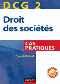 DCG 2, droit des sociétés : cas pratiques