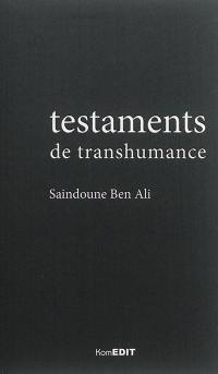 Testaments de transhumance