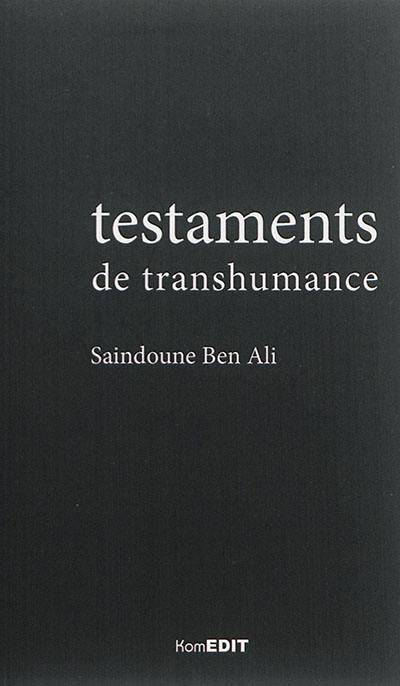 Testaments de transhumance