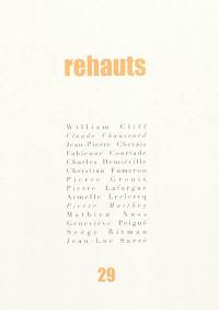 Rehauts, n° 29