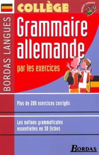 Grammaire allemande par les exercices