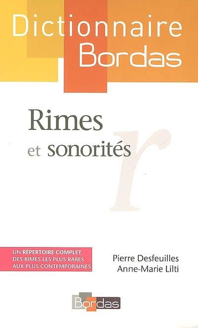 Rimes et sonorités