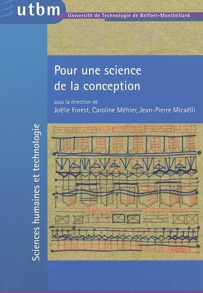 Pour une science de la conception : fondement, méthodes, pratiques