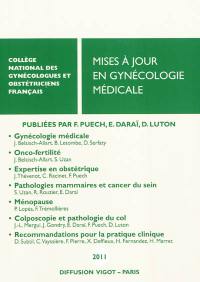 Mise à jour en gynécologie médicale