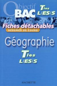 Géographie terminales L, ES, S