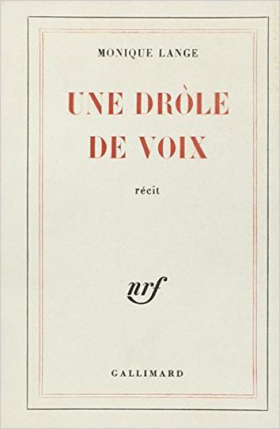 Une Drôle de voix