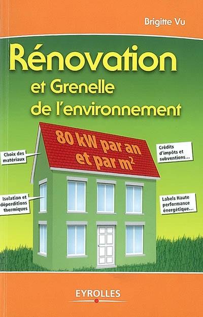 Rénovation et Grenelle de l'environnement