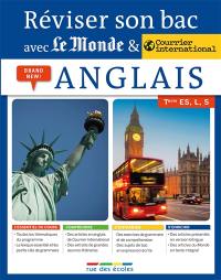 Anglais, terminale séries ES, L, S