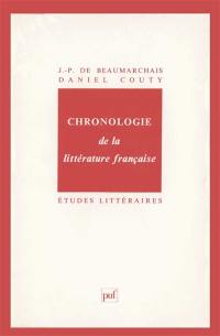 Chronologie de la littérature française