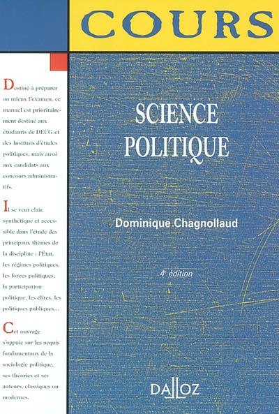 Science politique : éléments de sociologie politique