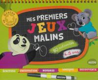 Mes premiers jeux malins, 4-5 ans : 80 activités