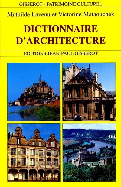 Dictionnaire d'architecture