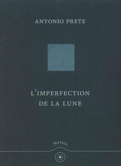 L'imperfection de la lune