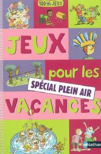 Jeux pour les vacances spécial plein air